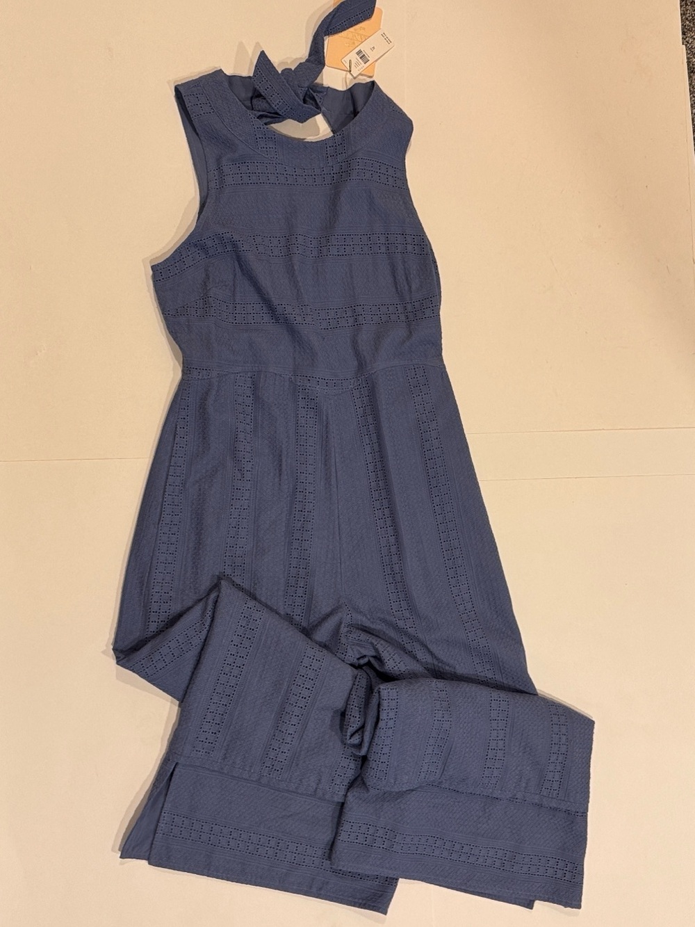 Anthropologie Sancia Avril Eyelet Jumpsuit - Picture 3 of 9